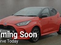 Used Toyota Yaris Hybrid Edition-S 116 HP (85 kW) 2021 Orange Hatchback