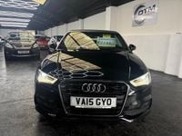 Used Audi A3 Cabriolet S-Line 2015 Black Cabriolet