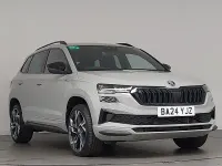 Used Skoda Karoq SportLine 150 HP (110 kW) 2024 Grey SUV