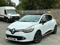 Used Renault Clio Dynamique 90 HP (66 kW) 2013 White Hatchback