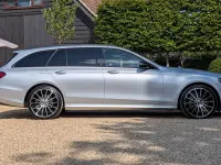 Used Mercedes E400 AMG line 340 HP (250 kW) 2020 Silver Estate