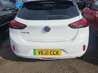 Used Vauxhall Corsa-e Elite 100 kW (136 HP) 2021 White Hatchback