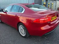 Begagnad Jaguar XE Prestige 2016 Röd Sedan