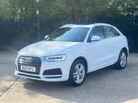 Used Audi Q3 S-Line 150 HP (110 kW) 2018 White SUV
