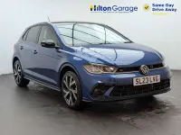 Used VW Polo R-line 80 HP (58 kW) 2023 Blue Hatchback