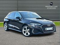 Used Audi A3 S-Line 150 HP (110 kW) 2024 Black Hatchback