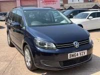 Used VW Touran 140 HP (102 kW) 2015 Blue MPV
