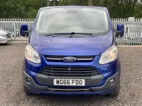 Used Ford Transit Custom Limited 130 HP (95 kW) 2016 Blue Van