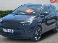 Used Vauxhall Crossland Ultimate 110 HP (80 kW) 2023 Black SUV