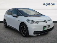 Used VW ID.3 Pro 150 kW (204 HP) 2020 White Hatchback