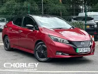 Used Nissan Leaf N-Connecta 110 kW (150 HP) 2022 Red Hatchback