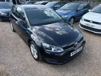 Used VW Golf VII Edition 125 HP (91 kW) 2016 Black Hatchback