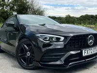Used Mercedes CLA180 Executive 136 HP (100 kW) 2022 Black Coupe