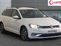 Used VW Golf VII Match 116 HP (85 kW) 2019 White Estate