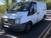 Second-hand Ford Transit 85 CP (62 kW) 2008 Alb Van