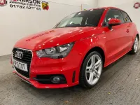 Used Audi A1 S-Line 2013 Red Hatchback