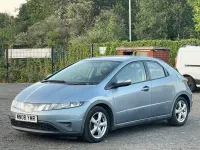 Used Honda Civic SE 140 HP (102 kW) 2008 Blue Hatchback