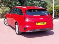 Used Kia Ceed 138 HP (101 kW) 2024 Red Hatchback