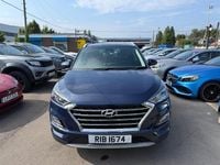 Used Hyundai Tucson Premium 115 HP (84 kW) 2019 Blue SUV