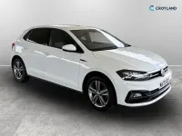 Używany VW Polo R-line 115 KM (84 kW) 2020 Biały Hatchback