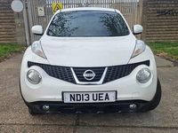Used Nissan Juke Acenta 117 HP (86 kW) 2013 White SUV