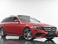 Used Mercedes E220 AMG Line Premium 2017 Red Estate
