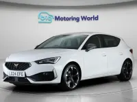 Used Cupra Leon 150 HP (110 kW) 2024 White Hatchback
