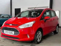 Used Ford B-MAX Zetec 100 HP (73 kW) 2013 Red MPV
