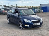 Used Skoda Fabia Elegance 90 HP (66 kW) 2010 Blue Hatchback