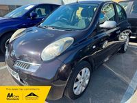 Begagnad Nissan Micra 2008 Svart Halvkombi
