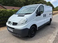 Used Renault Trafic 115 HP (84 kW) 2013 White MPV
