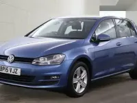 Used VW Golf VII Match 2015 Blue Hatchback