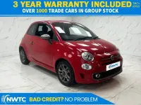 Used Fiat 500 S 69 HP (50 kW) 2019 Red Hatchback