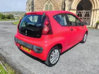 Second-hand Peugeot 107 Access 68 CP (50 kW) 2013 Roșu Hatchback