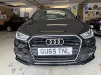 Used Audi A1 S-Line 116 HP (85 kW) 2015 Black Hatchback