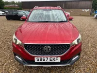 Used MG ZS Exclusive 106 HP (77 kW) 2017 Red SUV