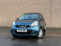 Used Nissan Micra Visia 2015 Blue Hatchback