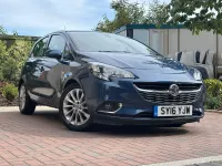 Used Vauxhall Corsa 90 HP (66 kW) 2016 Blue Hatchback