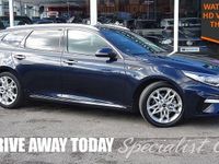 Used Kia Optima 134 HP (98 kW) 2019 Blue Estate