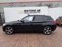 Used BMW 116 Sport Line 2017 Black Hatchback
