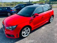 Used Audi A1 Sportback S-Line 2015 Red Hatchback