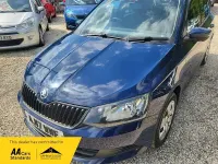 Used Skoda Fabia 60 HP (44 kW) 2017 Blue Hatchback