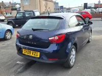 Used Seat Ibiza SE 85 HP (62 kW) 2009 Blue Hatchback