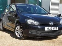 Used VW Golf VI SE 105 HP (77 kW) 2010 Black Hatchback