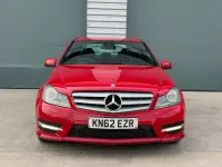 Used Mercedes C350 AMG 2012 Red Sedan