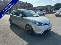 Used MG MG3 106 HP (77 kW) 2016 Silver Hatchback