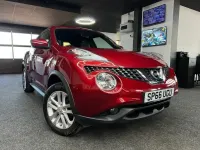 Usado Nissan Juke N-Connecta 117 CV (86 kW) 2016 Rojo SUV