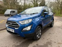 Used Ford Ecosport Zetec 2018 Blue SUV