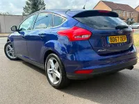Used Ford Focus Titanium 147 HP (108 kW) 2018 Blue Hatchback