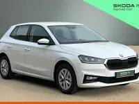 Used Skoda Fabia SE 80 HP (58 kW) 2025 Moon white metallic Hatchback